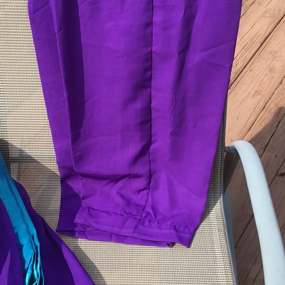 Salwar kameez for party wear, purple, embroidered - Picture 5 of 6